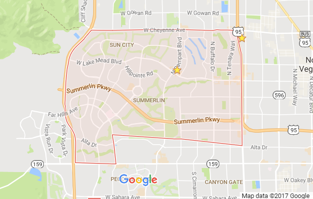 Summerlin Las Vegas Map Summerlin Zip Codes | Listings, School Info, HOA