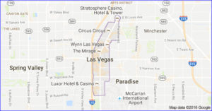 Las Vegas Strip Zip Code